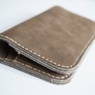 Retro Unisex Leather Wallet Brown Model RLW1180