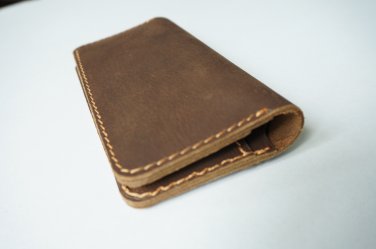 Retro Unisex Leather Wallet Brown Model RLW1281