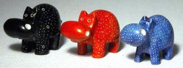 Soapstone Hippopotamus