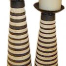 Large Zebra candle holder