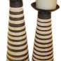 Large Zebra candle holder