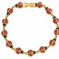 Ladybug Necklace & Bracelet