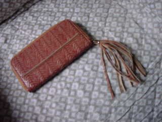 Braided Leather Purse