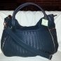 Deux Lux Handbag-Bowery B Sides Large Woven Satchel Teal or Grape-NEW- RP: $150