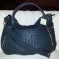 Deux Lux Handbag-Bowery B Sides Large Woven Satchel Teal or Grape-NEW- RP: $150