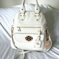 EMMA FOX Handbag-Leather Classics Crossbody Bag in Bright White-NWT-SRP:$298.00