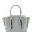 Pour La Victoire Handbag Leather Riche Tote Bag in Light Steel Grey-NWT-RP: $445
