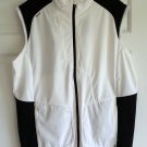 RLX Golf Vest Jacket Full-zip MRLX Golf in White/Black-NWT-Size L-RP: $145