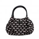 Kate Spade New York Bow Shoppe Small Karen Shoulder Bag Black/Cream-NWT-SRP:$288