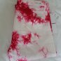 Women's Hudson Tilda Dark Pink Tie-Dye Midrise Cuff Straight Jeans 30-NWT