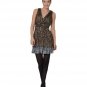 Mark James Dress All Over Sequined Cocktail Dress in Gold/Silver NWT-RP: $385