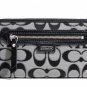 COACH Daisy Outline Signature C Zip Around Wallet in Moonlight-NWT-SRP: $228