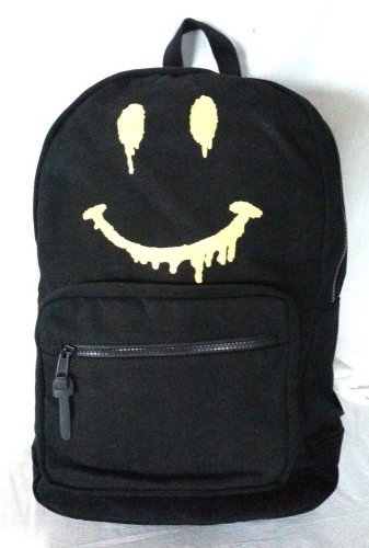 Steve Madden BSMILEY backpack in Black/Yellow-NWT-RP: $54.00
