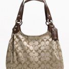 Coach Ashley Signature C Fabric Hobo/Shoulder Bag in Khaki-NWT-SRP:$298
