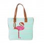 Betsey Johnson Handbags Pink Flamingo Cut It Out Tote Bag in Gumby-NWT-RP: $88