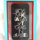 Kate Spade New York Boys Make Passes at Girls Glasses Silicone iPhone 5 case-NIB