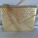 Rebecca Minkoff Spikey Studded Gold Metallic Leather iPad Case-NWT-SRP:$250