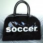 Trumpette PVC Large 'Soccer' Schleppbag Bag in Black-NWT-RP: $80+