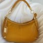 BADGLEY MISCHKA SOFT LEATHER FARISA HOBO SHOULDER BAG IN MARIGOLD-NWT- SRP: $365