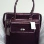 Badgley Mischka Angela Wool/Python Leather Tote/Shoulder Bag-NWT-RP: $398