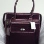 Badgley Mischka Angela Wool/Python Leather Tote/Shoulder Bag-NWT-RP: $398