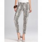 Hudson Midrise Nico Super Skinny Jeans in Viper Print Size 27-NWT-SRP:$189