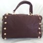 Deux Lux Handbag - Empire State Small Duffel in Burgundy-NWT-RP $170