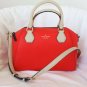 Kate Spade Handbag Catherine Street Pippa Satchel Shoulder Bag Red NWT: RP: $398