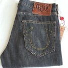 Men's TRUE RELIGION GENO PHOENIX Straight Jeans in Blue Grass 30x34-NWT-RP:$246