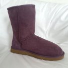 UGG Australia Suede Women Classic Short Boot in Purple Velvet Sz 10-NIB-RP:$155