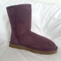 UGG Australia Suede Women Classic Short Boot in Purple Velvet Sz 10-NIB-RP:$155