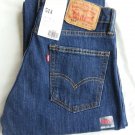 MEN'S LEVI'S 514 Slim, Straight Fit Dark Blue Jeans Sz 30 x 30