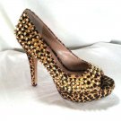 Vince Camuto Mandie Spotted Cheetah Pony Studded Pump Sz. 8 or 8.5-NWB-RP: $198