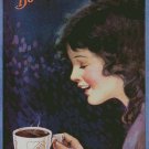 Vintage Bovril Coffee Ad Counted Cross Stitch - Aida 14 Count