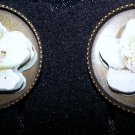 3-D Flower Stud Earrings - Item #E131