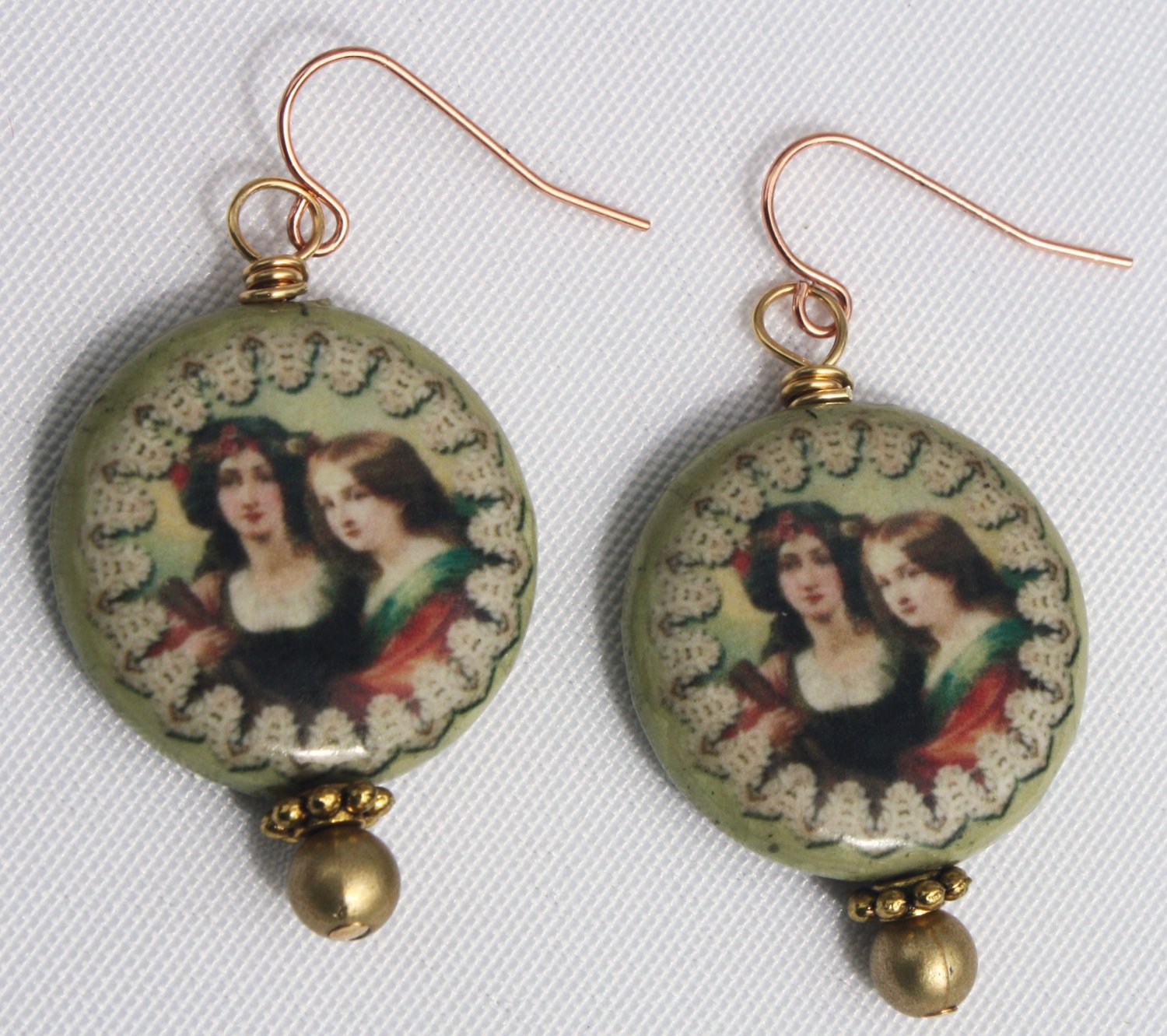 Vintage Mother N' Daughter Earrings - Item #E401