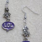 Purple LOL Earrings - Item #E421