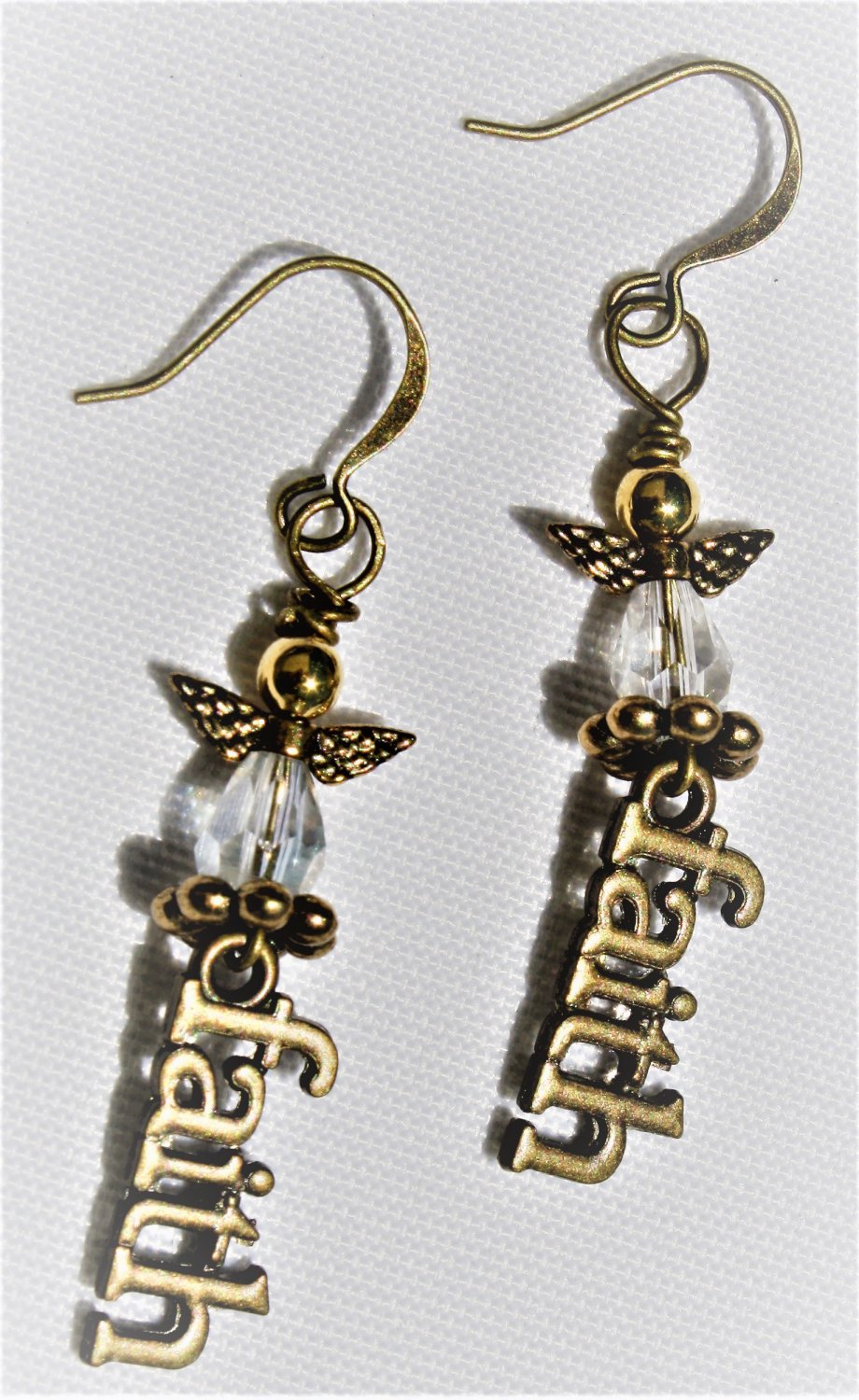 Angels and Faith Earrings - Item #E521