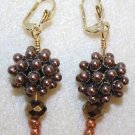 Copper Cluster Earrings - Item #E20