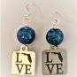 "Love Florida" Earrings, Design 2 - Item #E671