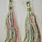 Fairy Garden Tassel Earrings - Item #E776