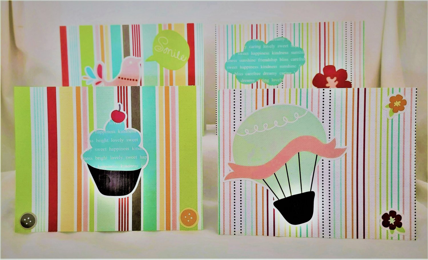 Summer Whimsy Notecard Set - Item #NCS60