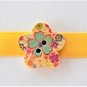 Wooden Flower Bracelet - Item #CHBR82