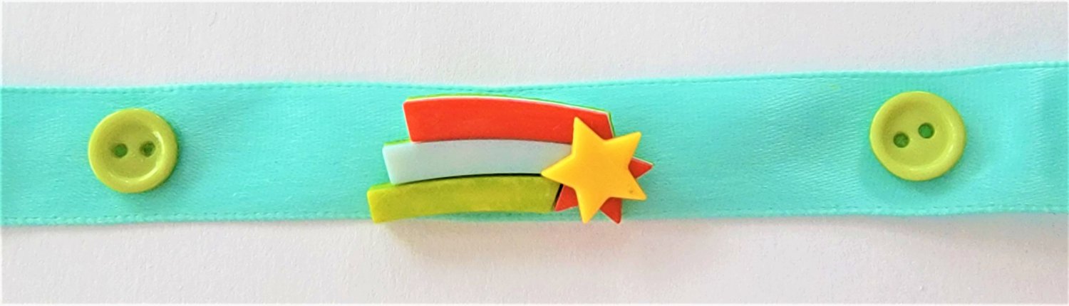 Rainbow N' Stars Bracelet - Item #CHBR88
