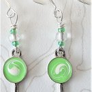 Swirl Lollipop Earrings - Item #E871