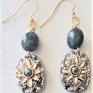 Regal Floral Earrings - Item #E908