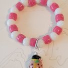 Ladybug Striped Bracelet - Item #CHBR99