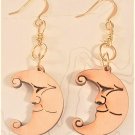Man in the Moon Earrings - Item #EK119