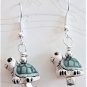 Peruvian Turtle Earrings - Item #EK199