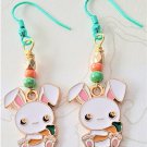 Bunnies N' Carrots Earrings - Item #EK155
